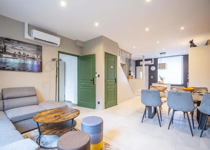 Casa vacanze L'escapade Passionnée-balnéo-clim-maison Moderne